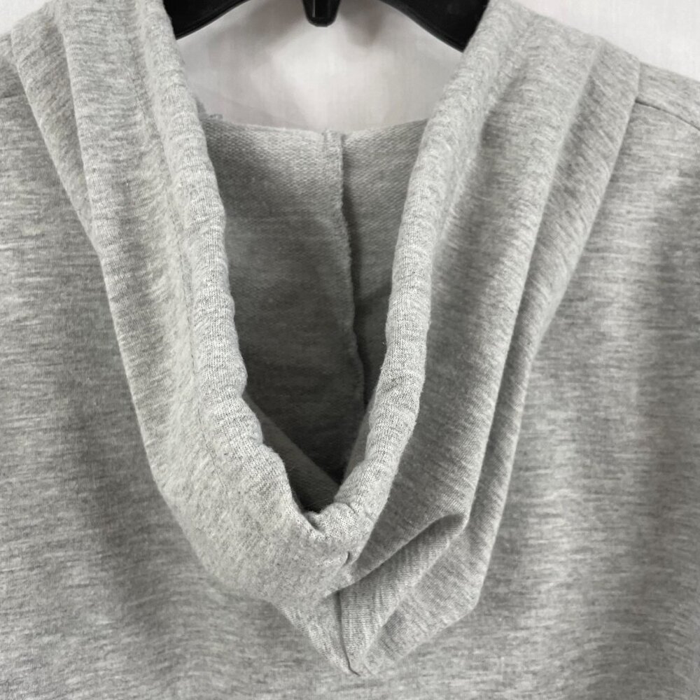 SJS Gray Hooded Light-weight Sweatshirt Size M - Picture 9 of 10